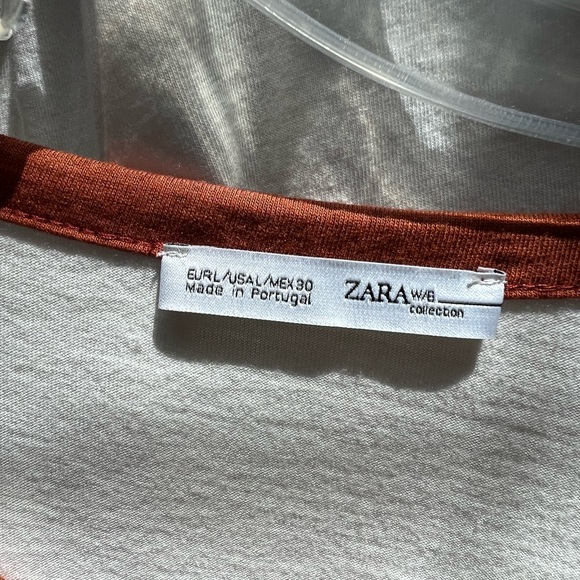 Zara white top size L - Picture 5 of 6
